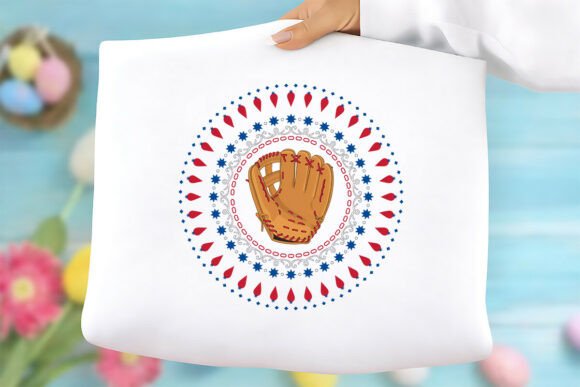 4th of July Baseball Free PNG – High-Resolution Digital Design for Commercial Use
