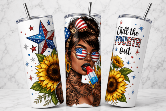 Chill the Fourth Out 4th of July PNG Design: A Stylish Way to Celebrate Independence Day