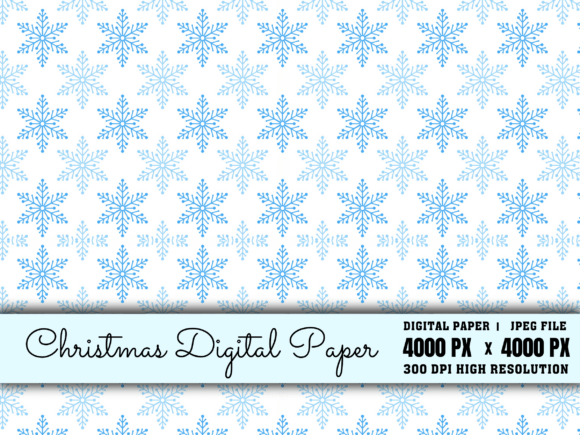 Christmas Digital Paper Craft Paper
