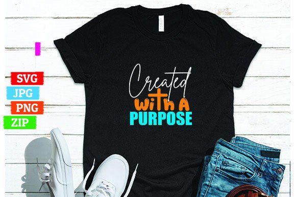 Created With a Purpose: High-Quality, Ready-to-Use T-Shirt Designs for Print-on-Demand Success