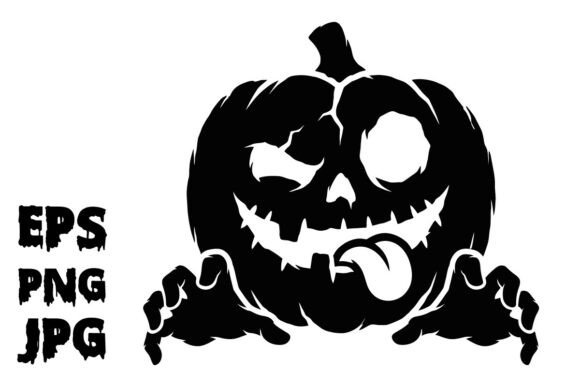 Design Your Halloween Masterpiece with Pumpkin Icons EPS