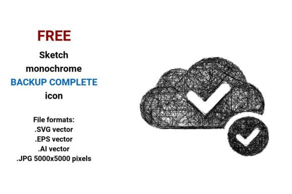 FREE Sketch Backup Complete Icon