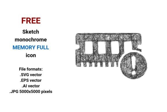Free Sketch Memory Full Icon