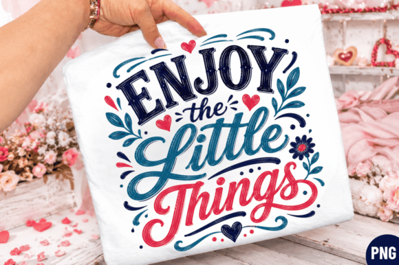Little Things PNG T-shirt Design