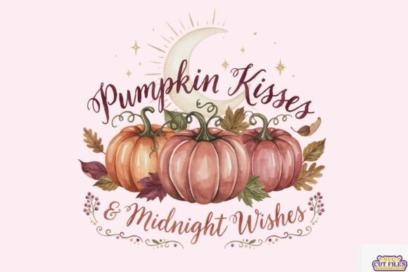 Pumpkin Kisses Midnight Wishes Png