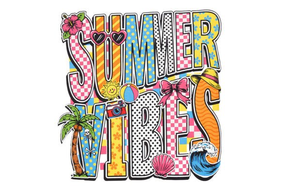 Summer Vibes PNG for Creative Projects