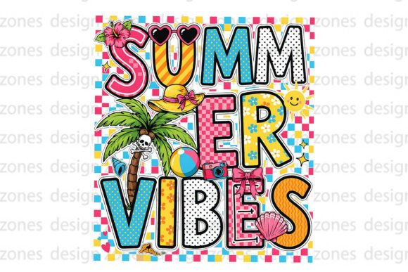 Summer Vibes Summer PNG: A High-Quality Transparent Background Design